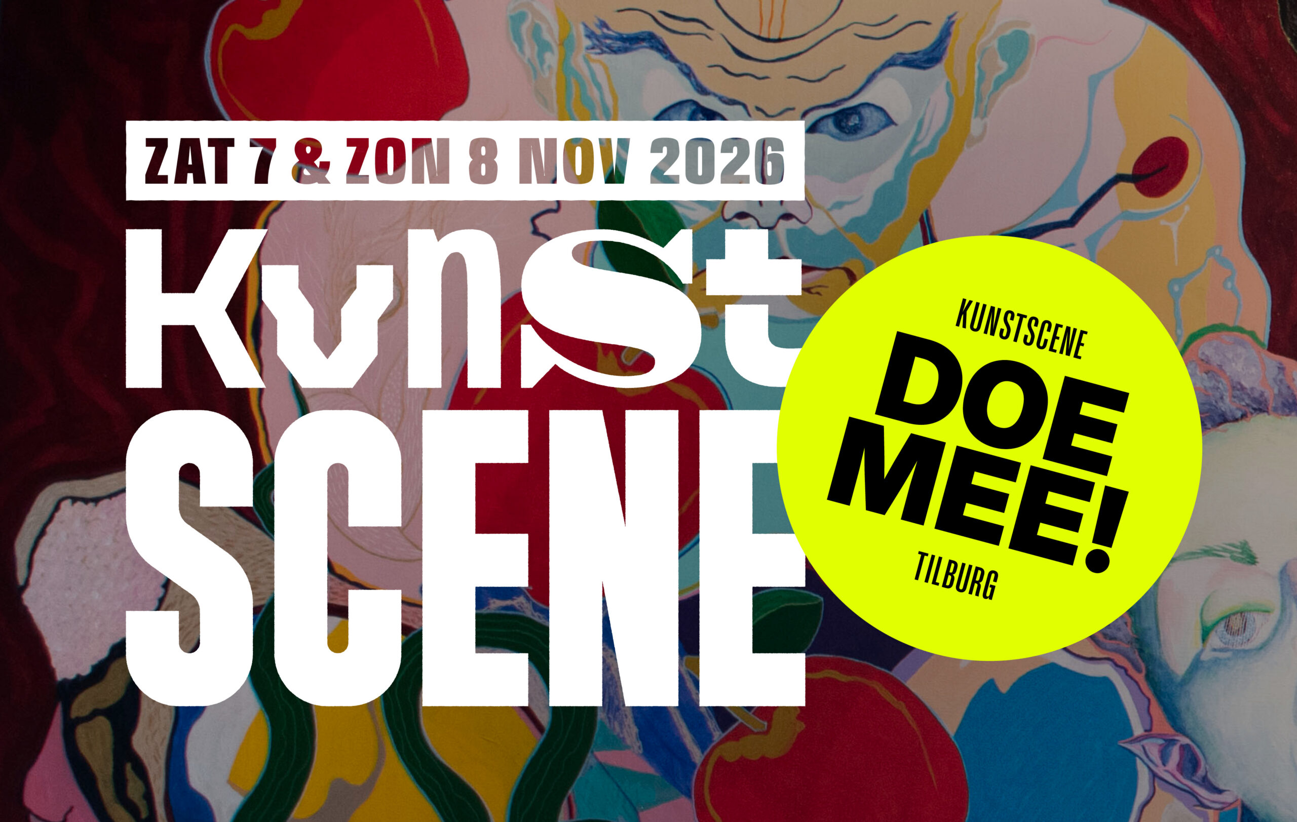 Die Anmeldungen für Kunstscene 2026 sind offen und wir laden dich ein! - Ateliers Tilburg